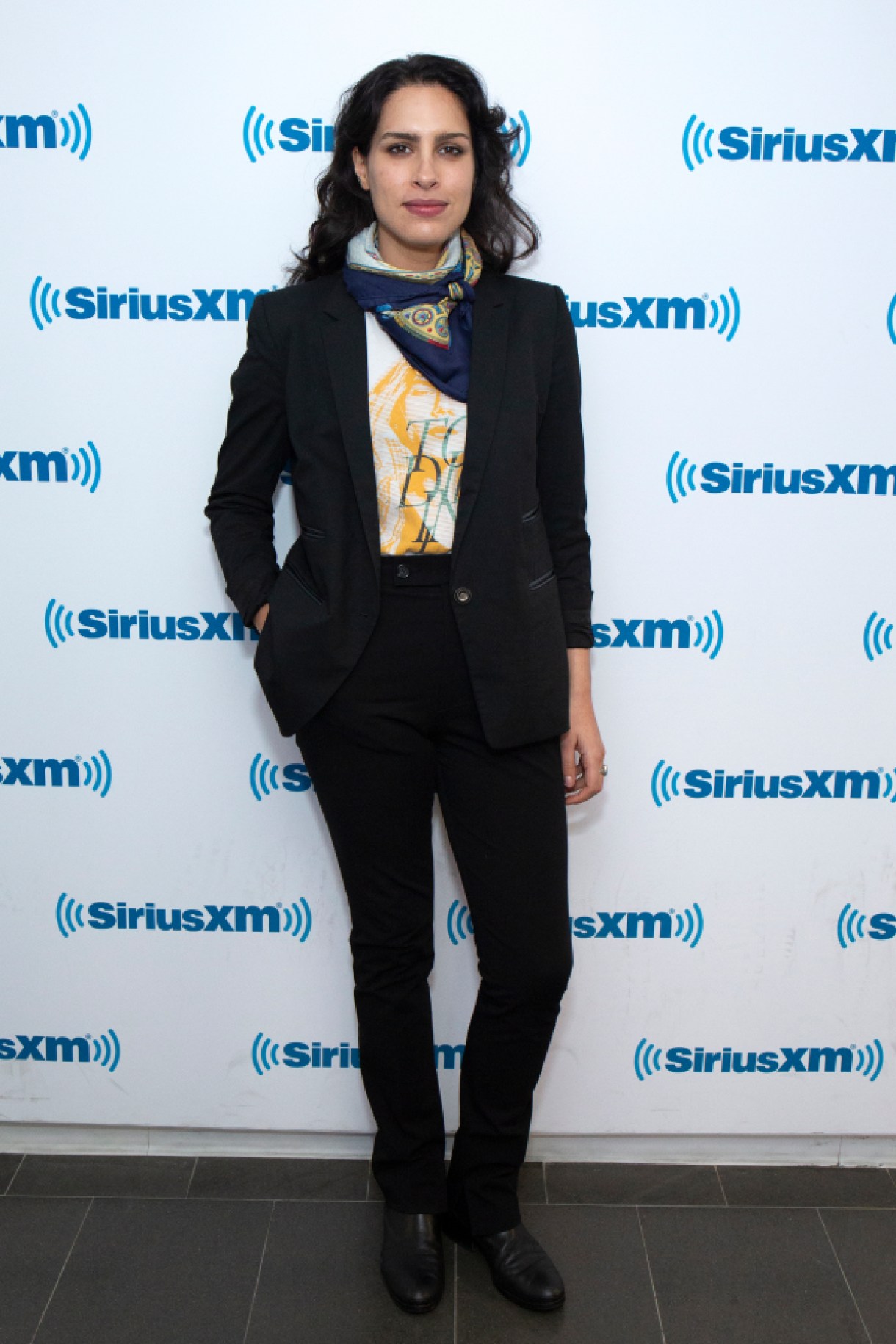 NEW YORK, NY - OCTOBER 30: Desiree Akhavan visits SiriusXM Studios on October 30, 2018 in New York City. (Photo by Santiago Felipe/Getty Images)