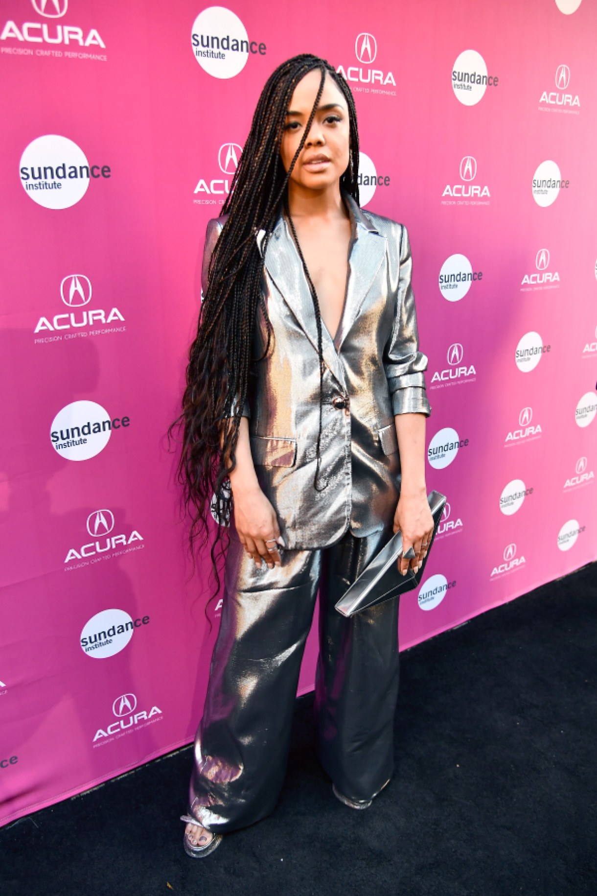 LOS ANGELES, CA - JUNE 14: Tessa Thompson attends the Sundance Institute at Sundown Summer Benefit at the Ace Hotel on June 14, 2018 in Los Angeles, California. (Photo by Frazer Harrison/Getty Images for Sundance Institute)