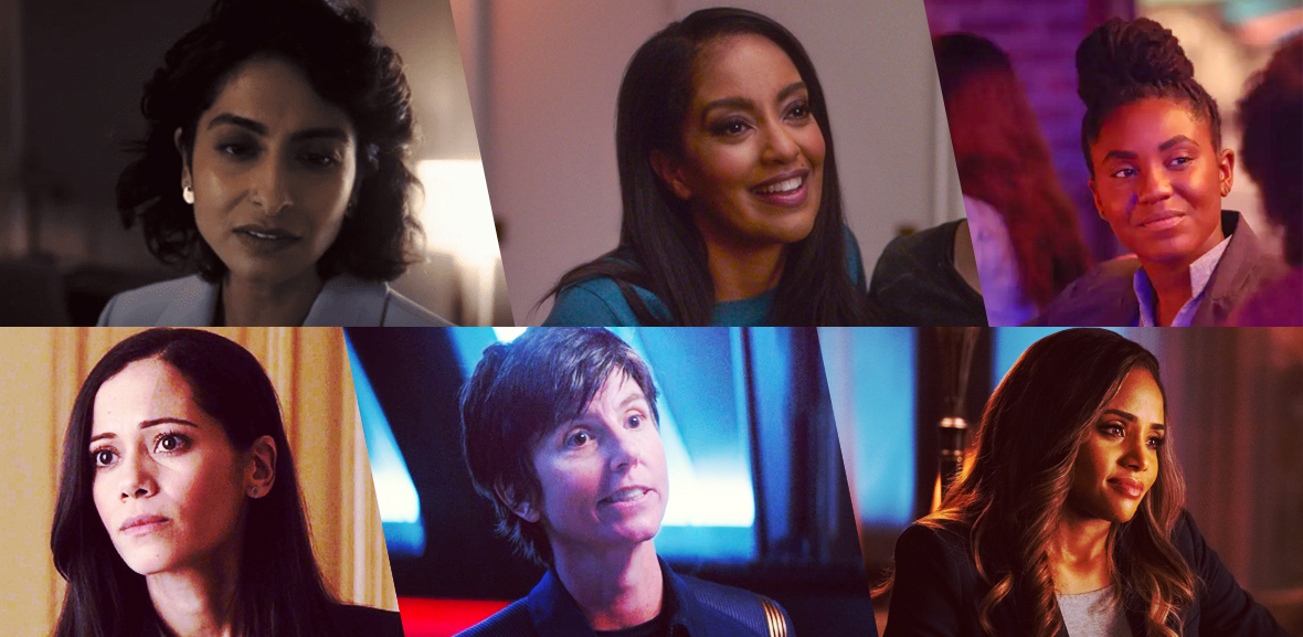 Meagan Tandy as Sophie Moore, Batwoman Victoria Cartagena as Renee Montoya, Batwoman Tig Notaro as Commander Jett Reno, Star Trek: Discovery Ireon Roach as Keisha Taylor, 4400 Kausar Mohammed as Soraya Khoury, 4400 Azie Tesfai as Kelly Olsen, Supergirl