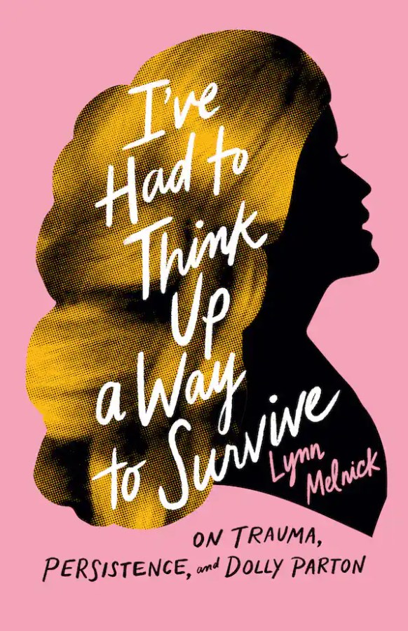 the cover of i've had to think up a way to survive shows the silhouette of a woman with only her hair in color