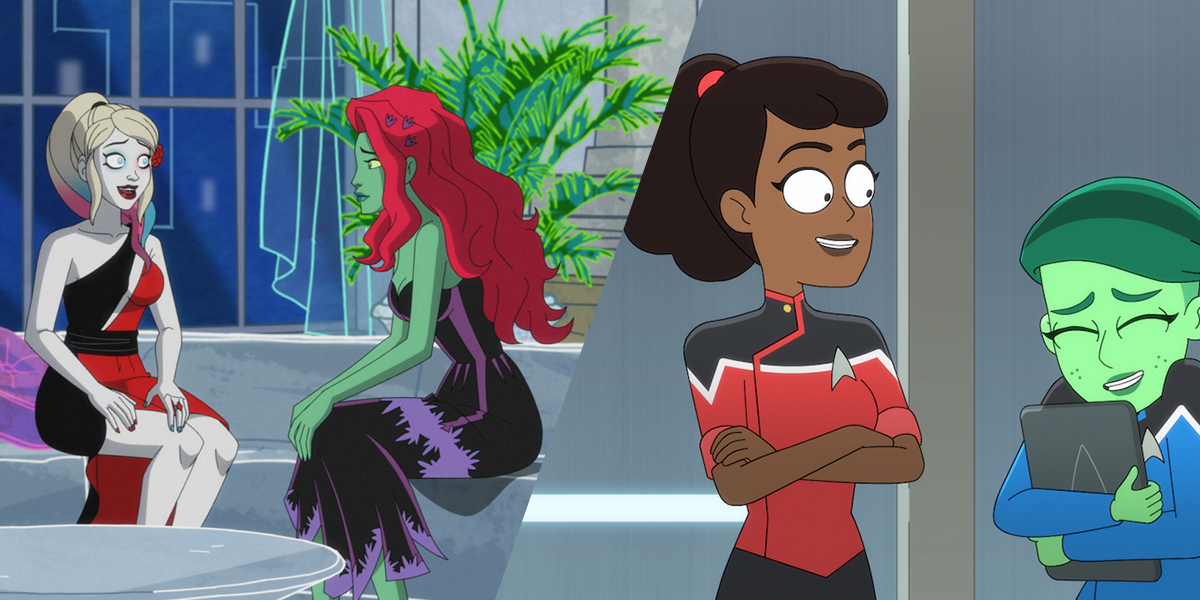 “Harley Quinn” and “Star Trek: Lower Decks” Give Chaotic Bisexuals a Good Name