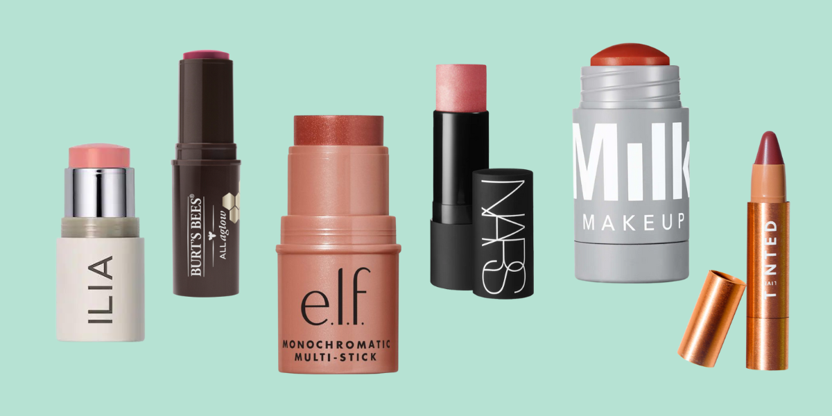 Assorted makeup multisticks