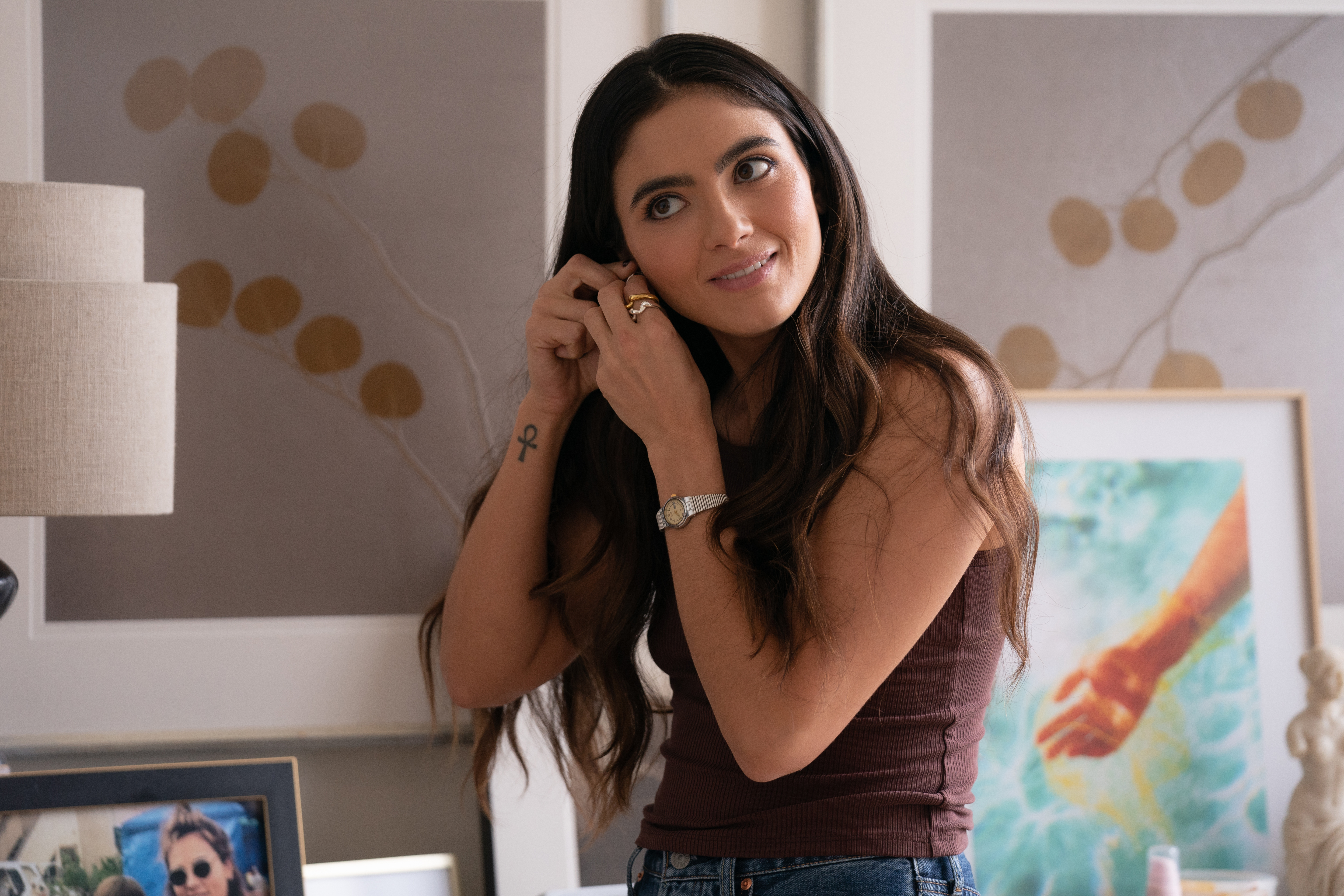 Los Angeles Traffic Arienne Mandi as Dani in THE L WORD: GENERATION Q, "Los Angeles Traffic". Photo Credit: Nicole Wilder/SHOWTIME.