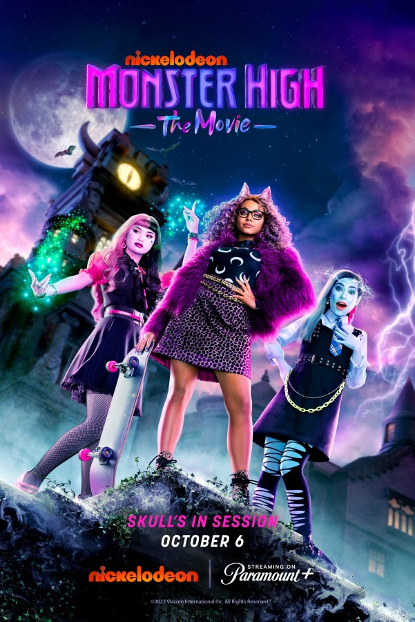 the cover of monster high showing three teenage monsters