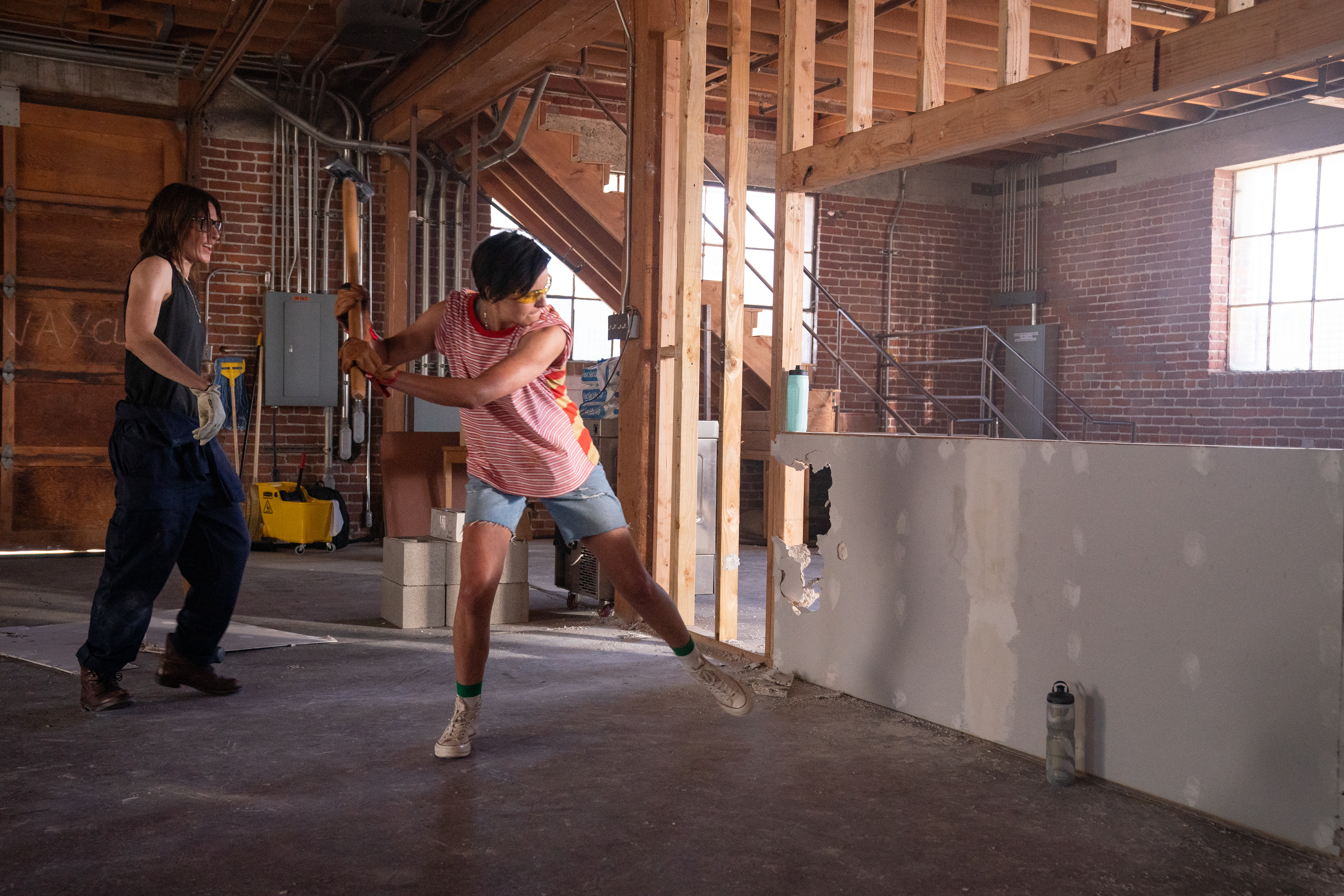Quiz Show (L-R): Kate Moennig as Shane and Jacqueline Toboni as Finley in THE L WORD: GENERATION Q, "Quiz Show". Photo Credit: Nicole Wilder/SHOWTIME.