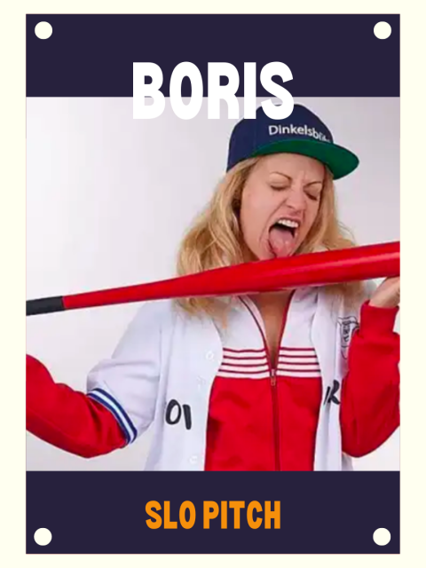 Boris, Slo Pitch baseball card