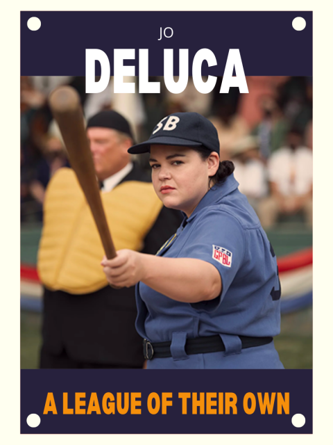 Jo DeLuca, A League of Their Own baseball card