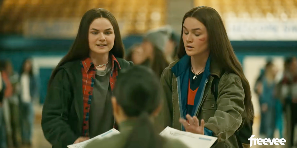 the characters of tegan and sara in "high school" (prime video tv shows list)