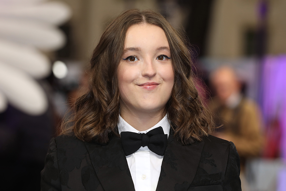 Bella Ramsey attends the "Catherine Called Birdy" UK premiere at The Curzon Mayfair on September 20, 2022 in London, England.