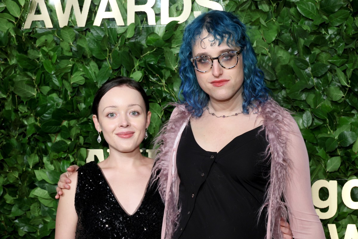 NEW YORK, NEW YORK - NOVEMBER 28: (L-R) Anna Cobb and Jane Schoenbrun attend the 2022 Gotham Awards at Cipriani Wall Street on November 28, 2022 in New York City.