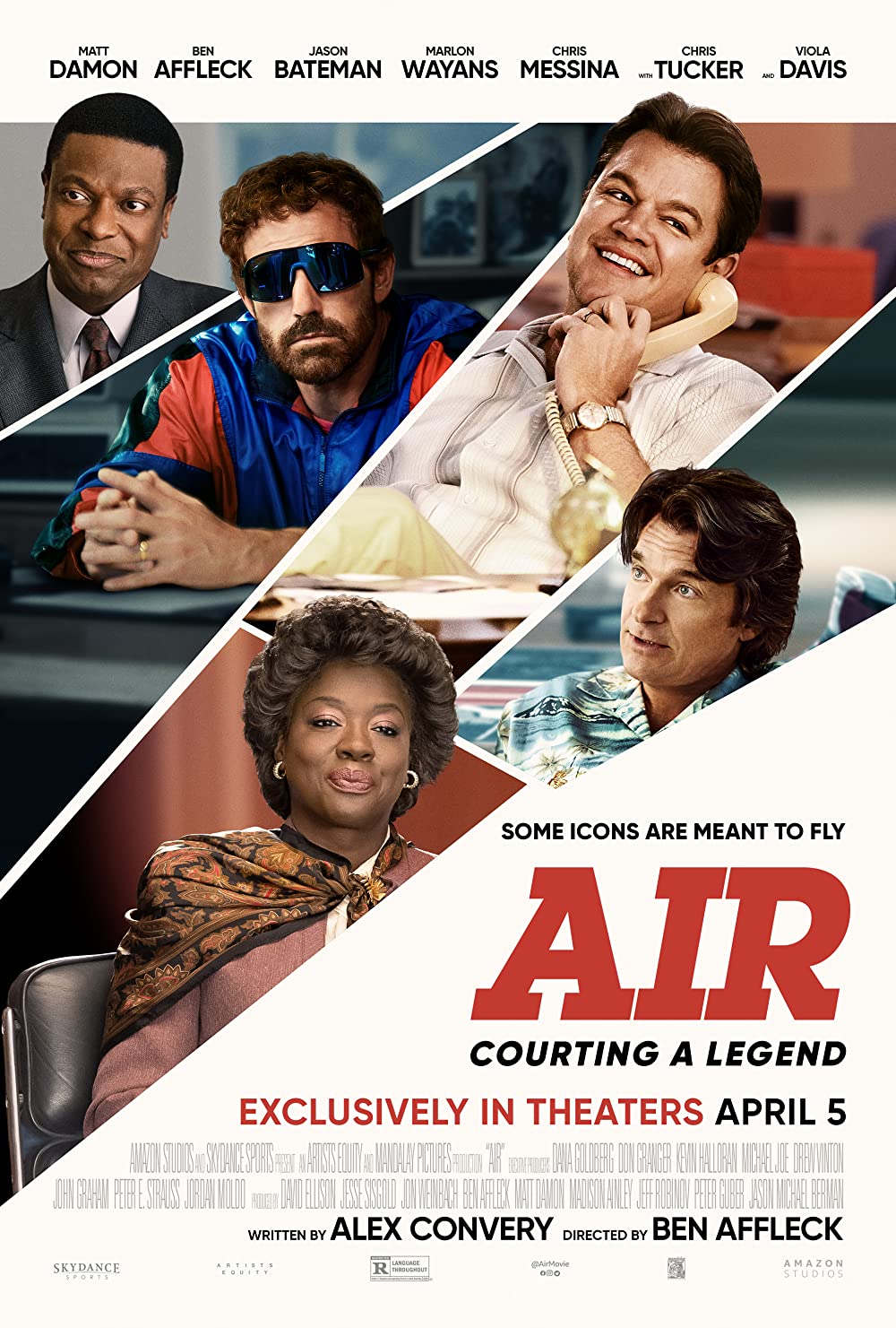 the cover of air which has a montage of what appear to be actors playing as media workers