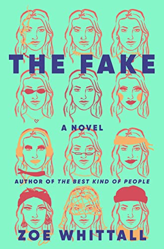 the cover of the fake shows 12 slightly different illustrations of the same woman