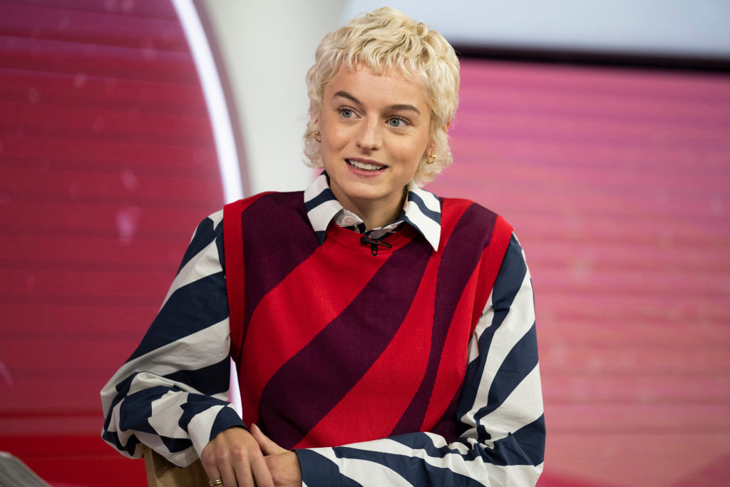 TODAY -- Pictured: Emma Corrin on Friday, October 28, 2022 -- (Photo by: Nathan Congleton/NBC via Getty Images)