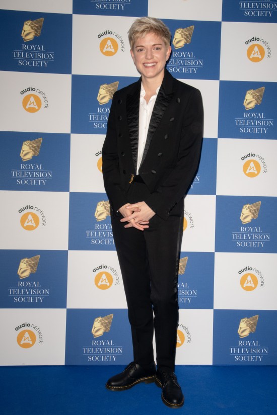 LONDON, ENGLAND - MARCH 29: Mae Martin attends the Royal Television Society Programme Awards at The Grosvenor House Hotel on March 29, 2022 in London, England. (Photo by Joseph Okpako/WireImage)