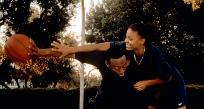 Monica and Quincy play one on one