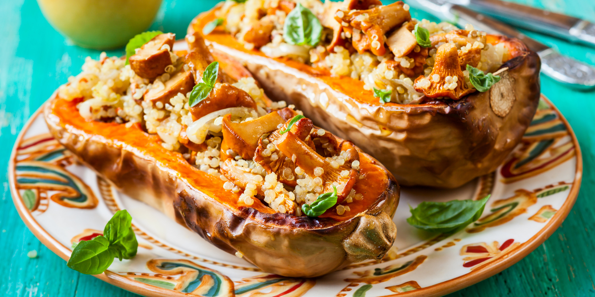 stuffed acorn squash