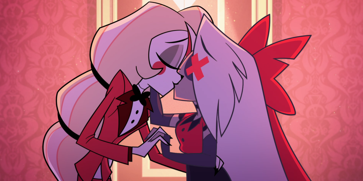 Hazbin Hotel finale: Charlie and Vaggie kiss