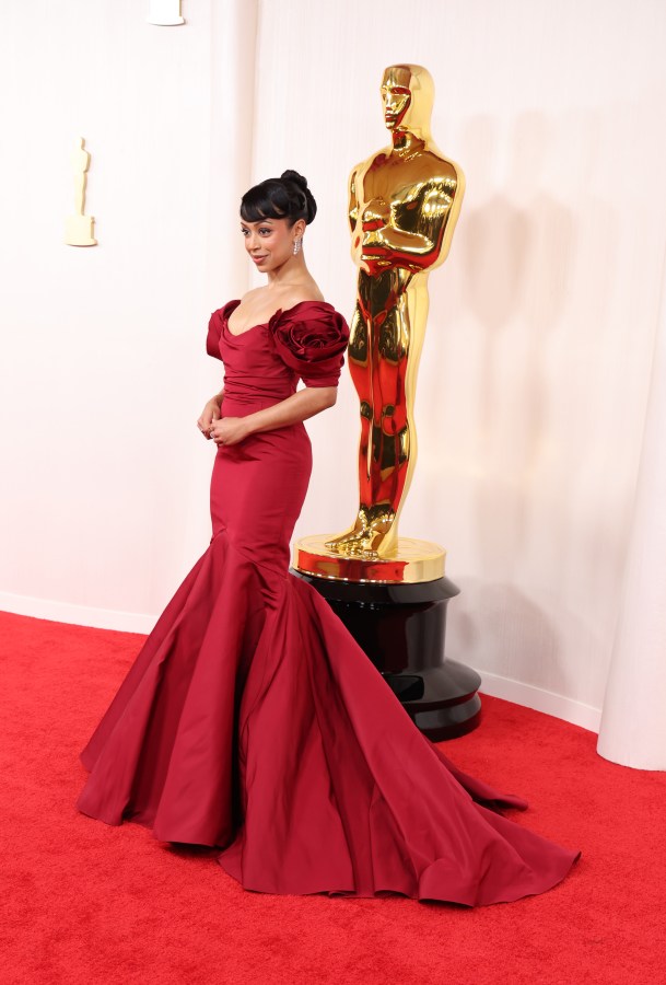 HOLLYWOOD, CALIFORNIA - MARCH 10: Liza Koshy attends the 96th Annual Academy Awards on March 10, 2024 in Hollywood, California. 