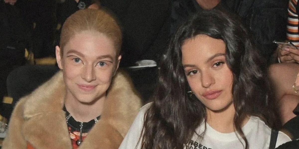 Hunter Schafer and Rosalia dating