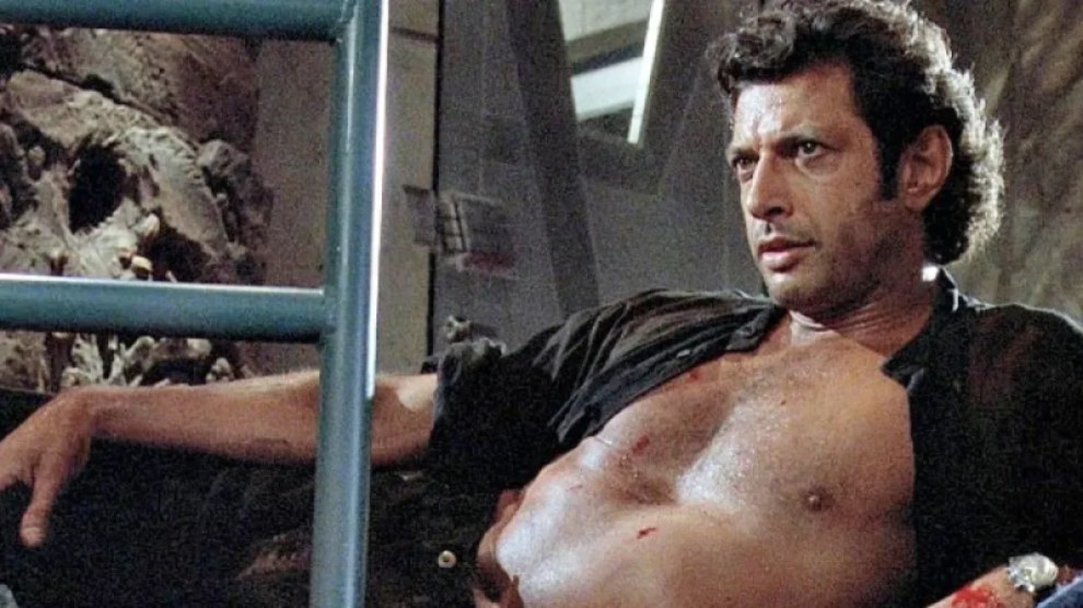 Jeff Goldblum as Dr. Ian Malcolm in Jurassic Park