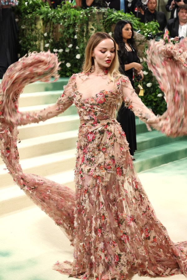 NEW YORK, NEW YORK - MAY 06: Dove Cameron attends The 2024 Met Gala Celebrating "Sleeping Beauties: Reawakening Fashion" at The Metropolitan Museum of Art on May 06, 2024 in New York City. 