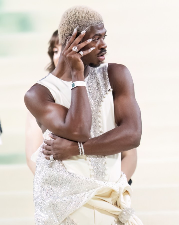 NEW YORK, NEW YORK - MAY 06: Lil Nas X attends the 2024 Met Gala Celebrating "Sleeping Beauties: Reawakening Fashion" at The Metropolitan Museum of Art on May 06, 2024 in New York City. 