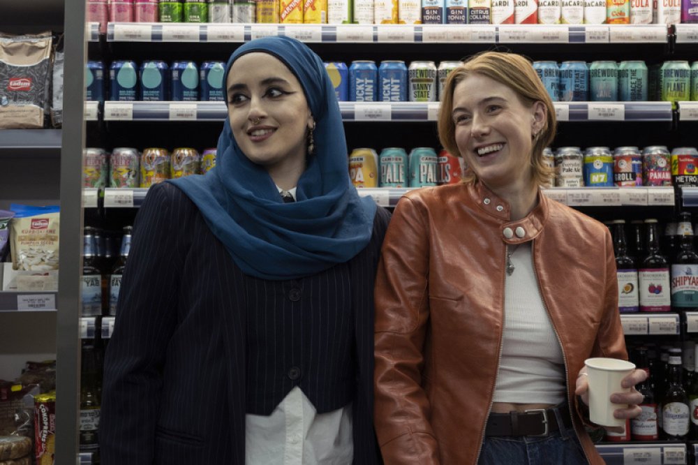 With a day off from band practice, Ayesha spends her time grocery shopping with her girlfriend, Laura.