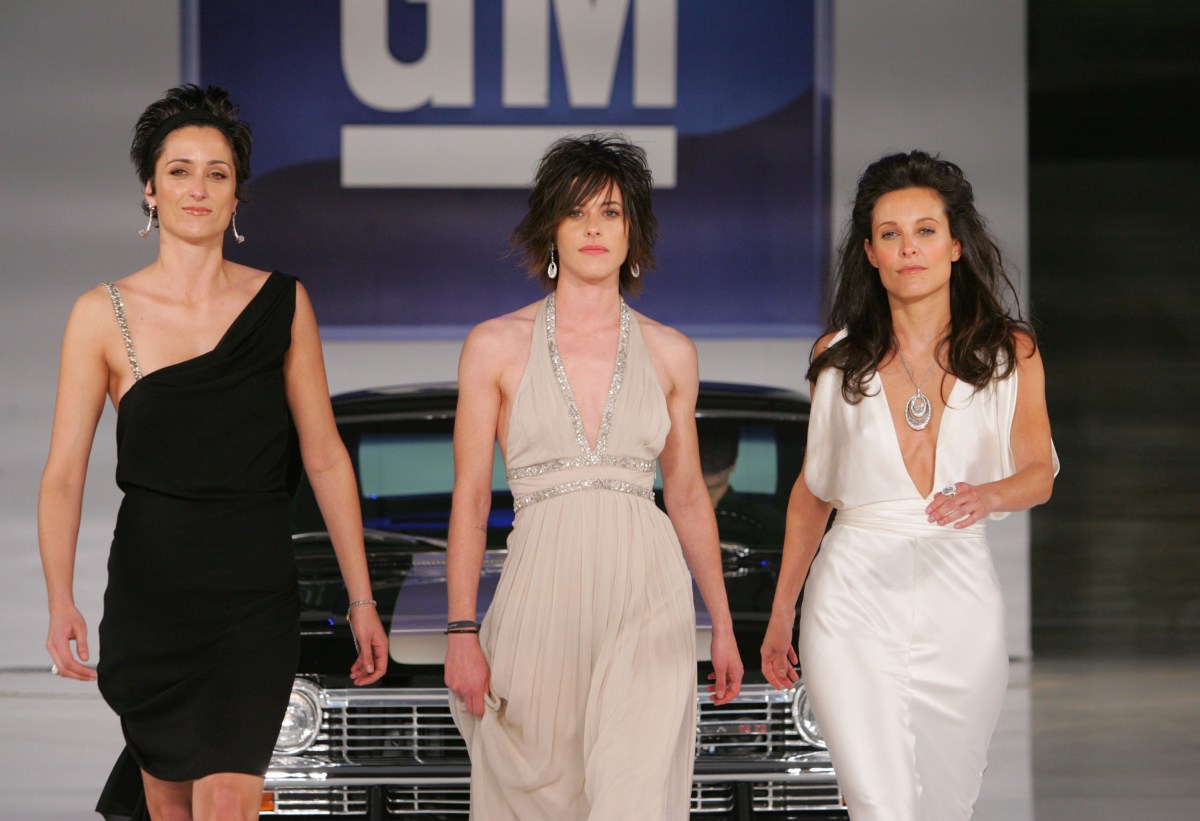 Alexandra Hedison, Katherine Moennig and Erin Daniels (Photo by John Shearer/WireImage)