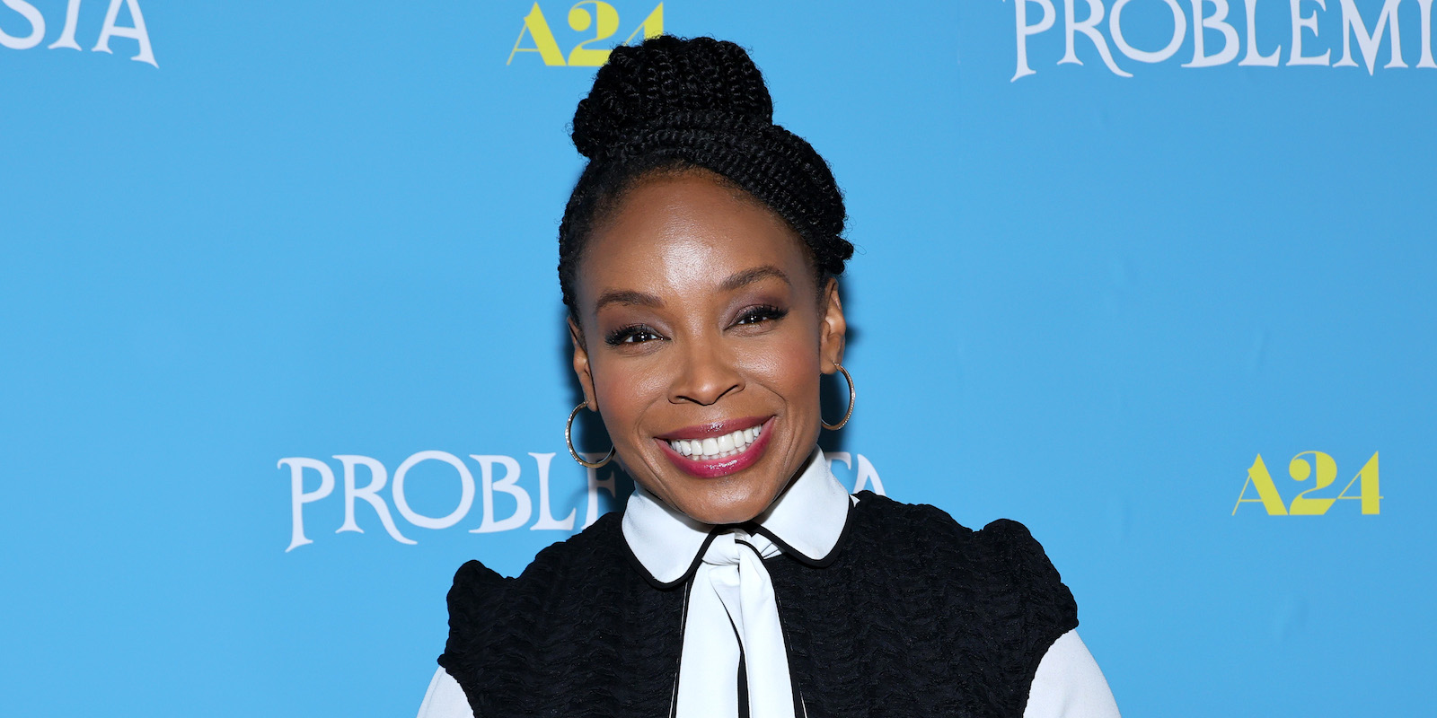 NEW YORK, NEW YORK - FEBRUARY 27: Amber Ruffin attends the "Problemista" New York Screening at Village East Cinema on February 27, 2024 in New York City. (Photo by Marleen Moise/WireImage)