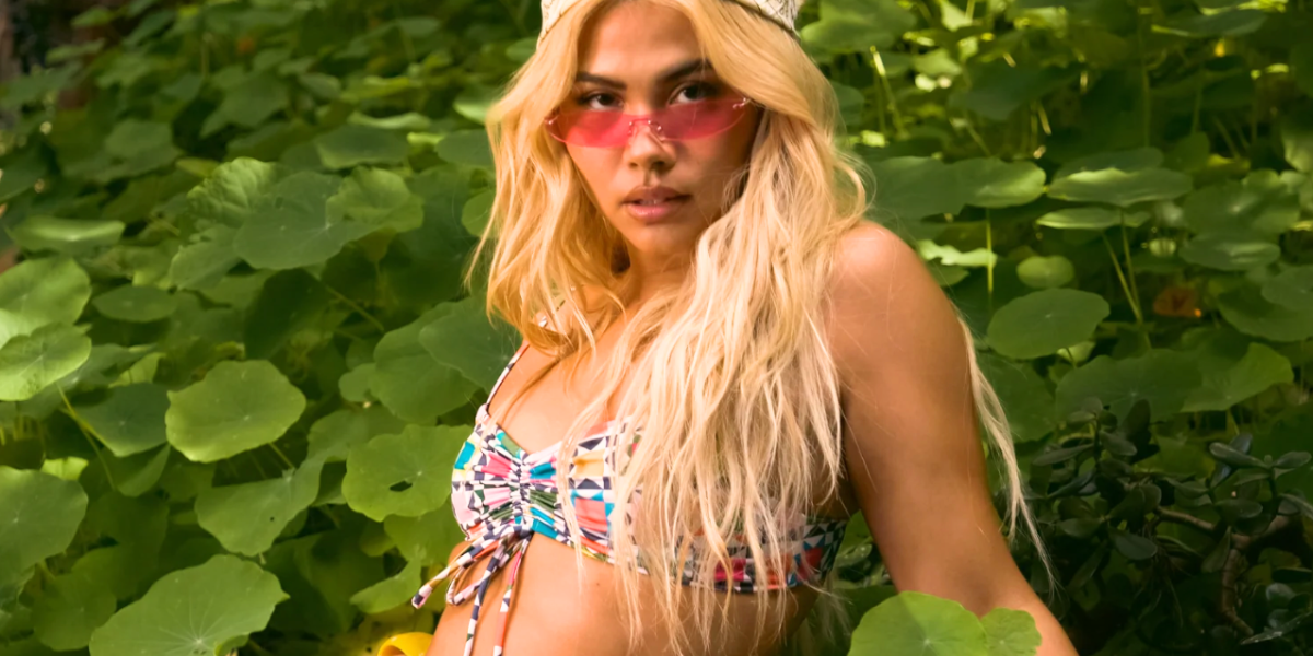 Hayley Kiyoko in a swimsuit