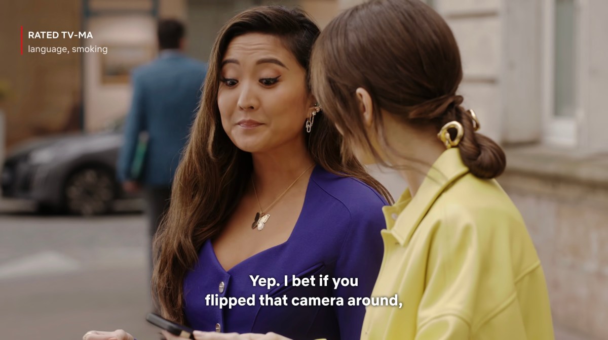 Yep, I bet if you flipped that camera around