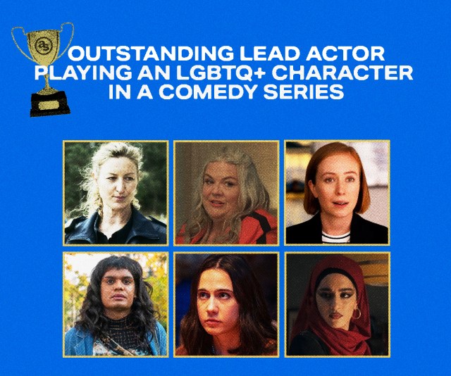 Outstanding Lead Actor Playing an LGBTQ+ Character in a Comedy Series photos of the nominees