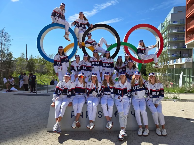 The women rowers of Team USA