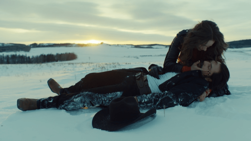 wynonna earp vengeance: wynonna holds doc as he dies