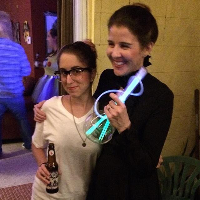 Kristen's best friend dressed up AS Kristen for Halloween