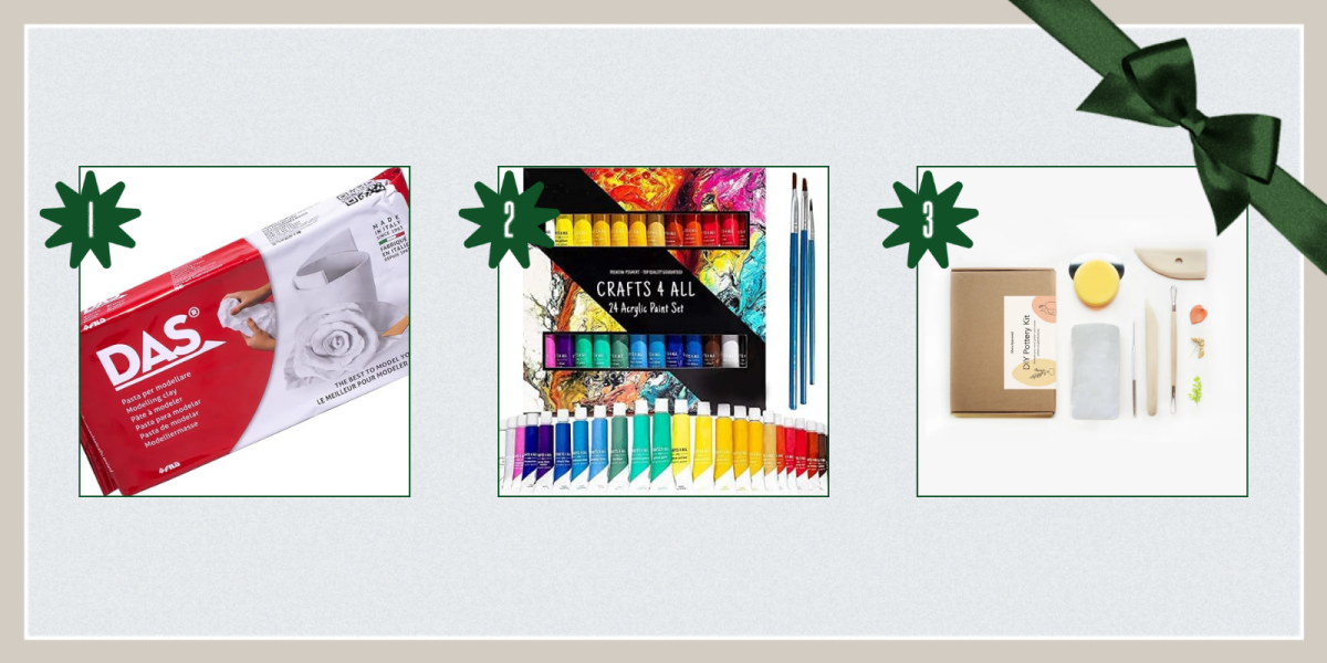 1. Clay ($10)2. Paint ($6) 3. All-in-One Clay Kit ($25)