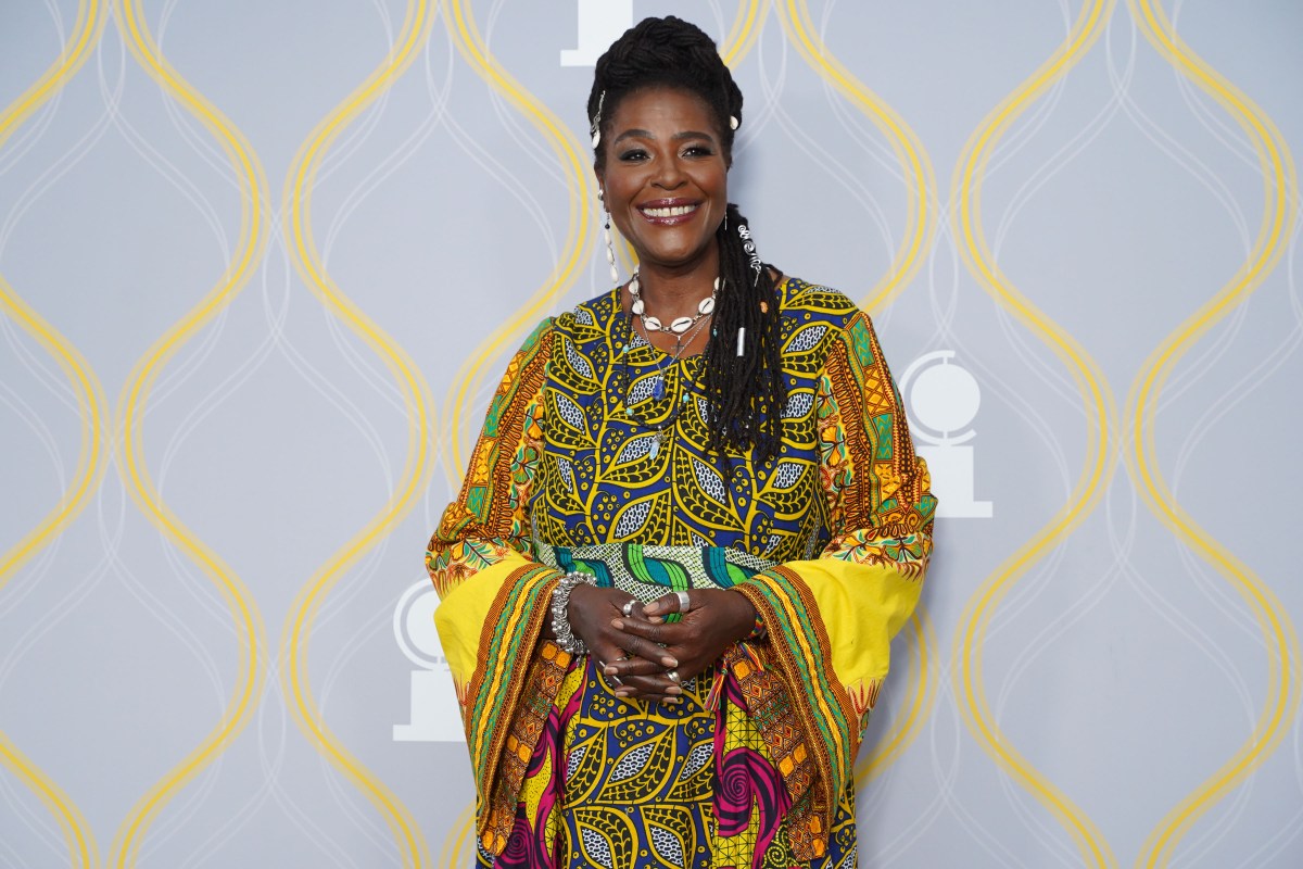 NEW YORK, NY - JUNE 12: Sharon D. Clarke attends The 75th Annual Tony Awards - Arrivals on June 12, 2022 at Radio City Music Hall in New York City. (Photo by Sean Zanni/Patrick McMullan via Getty Images)