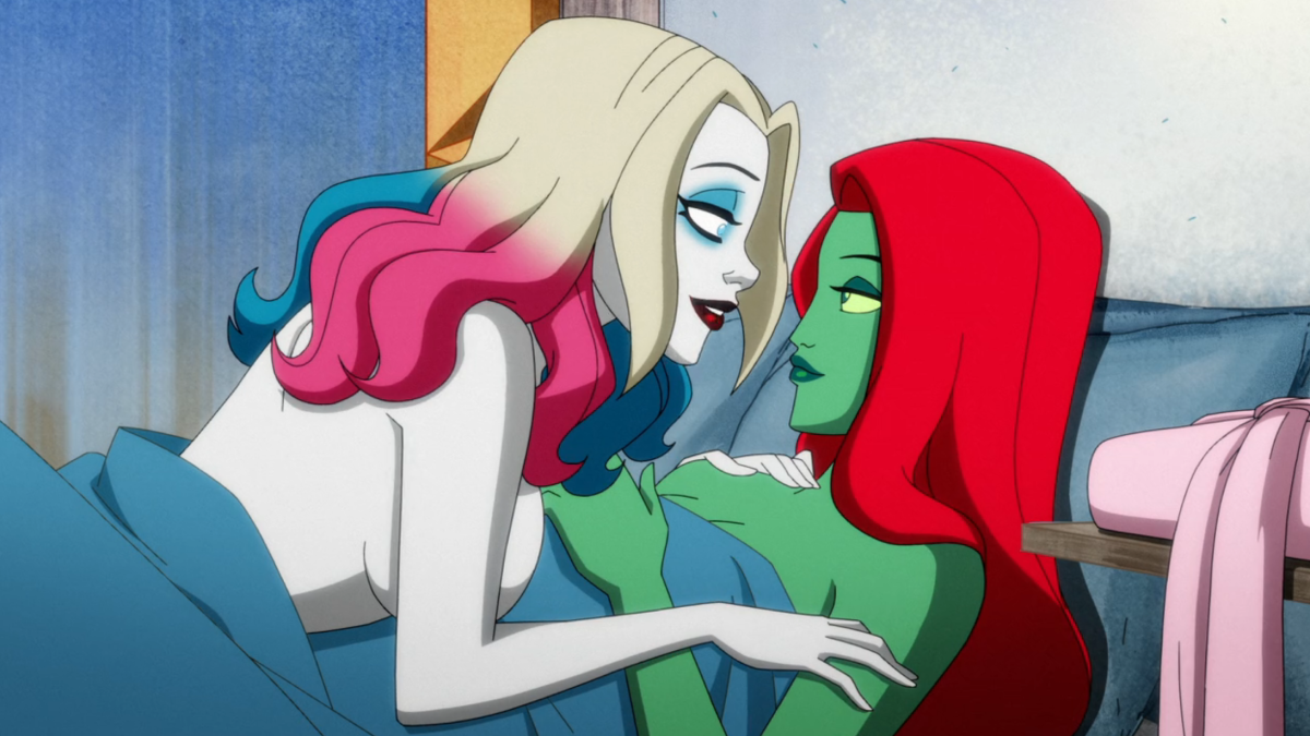 Harley Quinn Season 5: Harley and Ivy in bed together