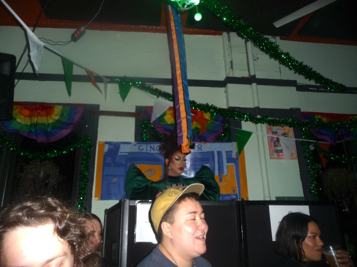 inside Ginger's on its 25th birthday