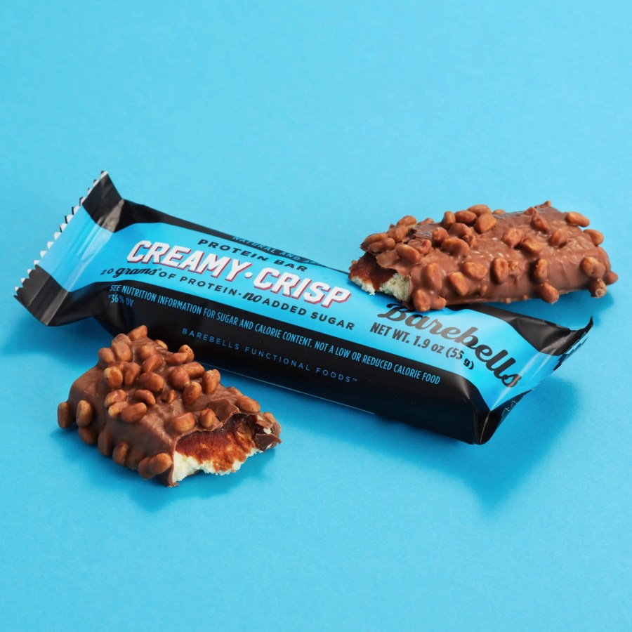 creamy crisp barebells bar