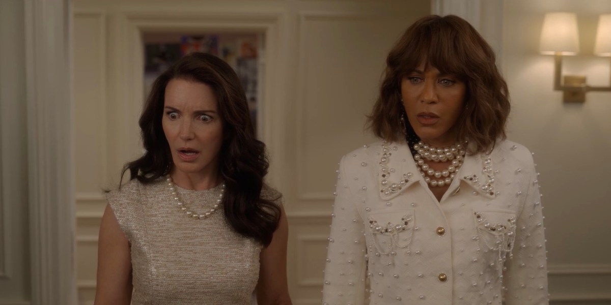charlotte and lisa are aghast