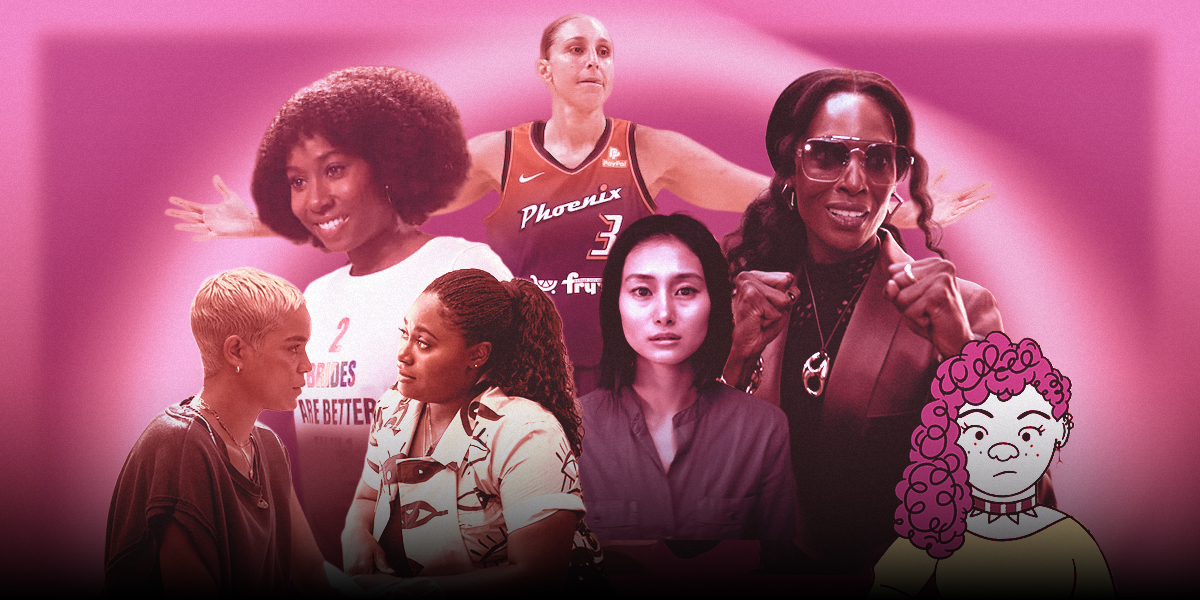 collage of characters streaming