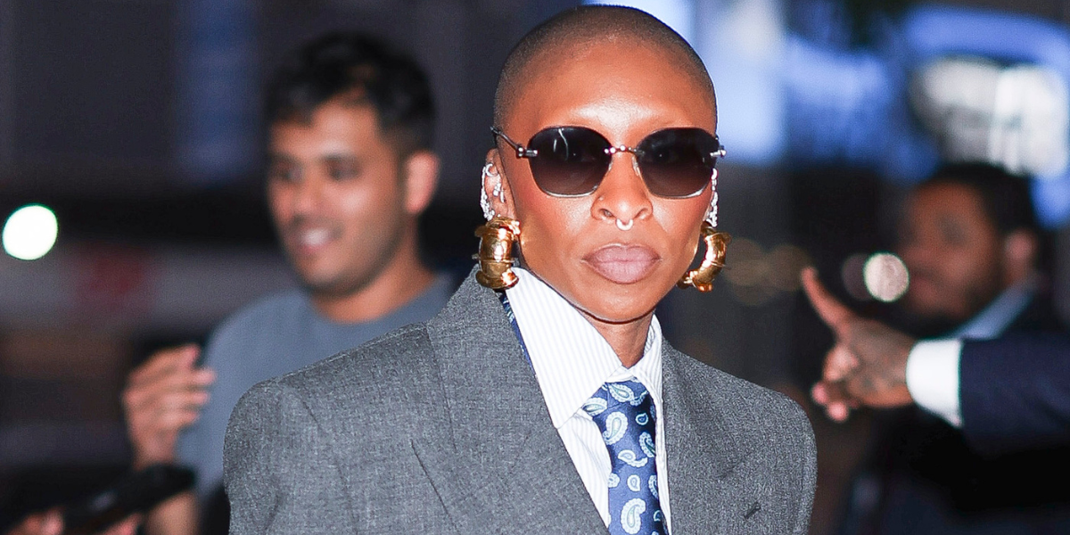 Cynthia Erivo in sunglasses