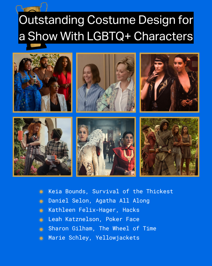 outstanding hairstyling for an LGBTQ+ character