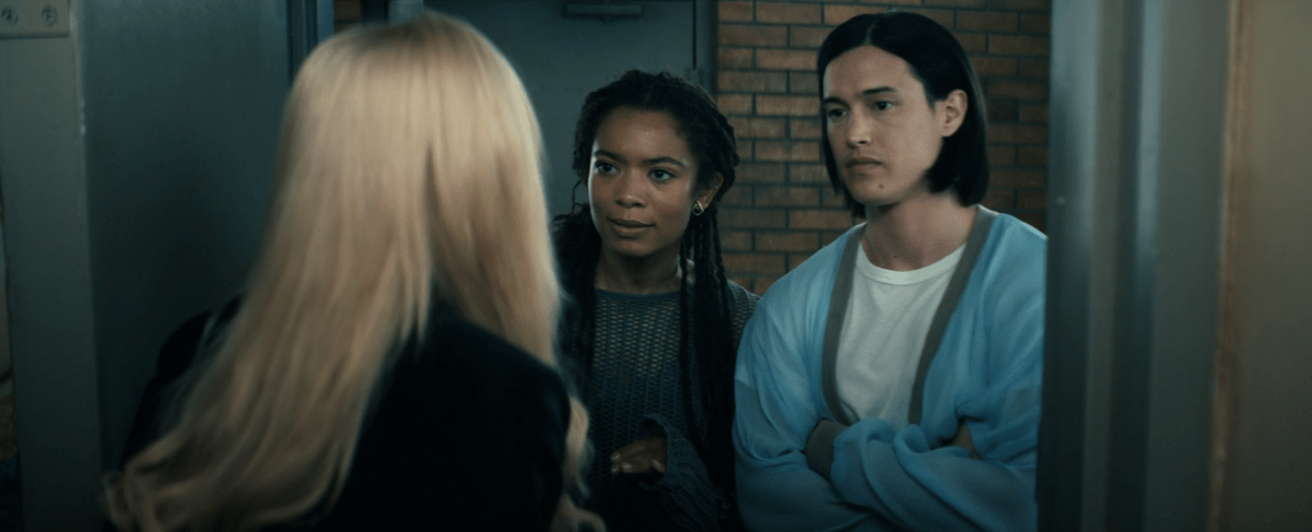 Gen V 204: Marie and Jordan show up at Cate's dorm room door