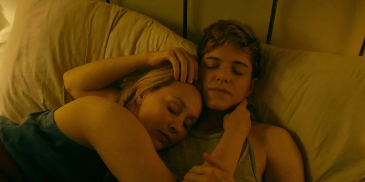 Sarah Gadon and Mae Martin in Wayward