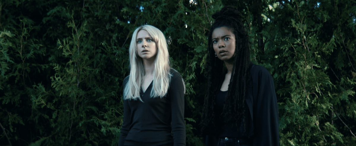 Gen V 207-4 cate and marie get to cipher's house dressed all in black