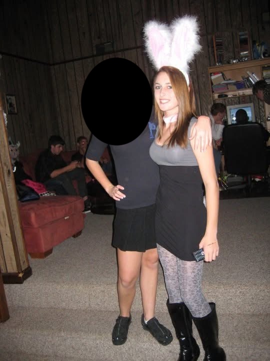 Motti as a Playboy bunny